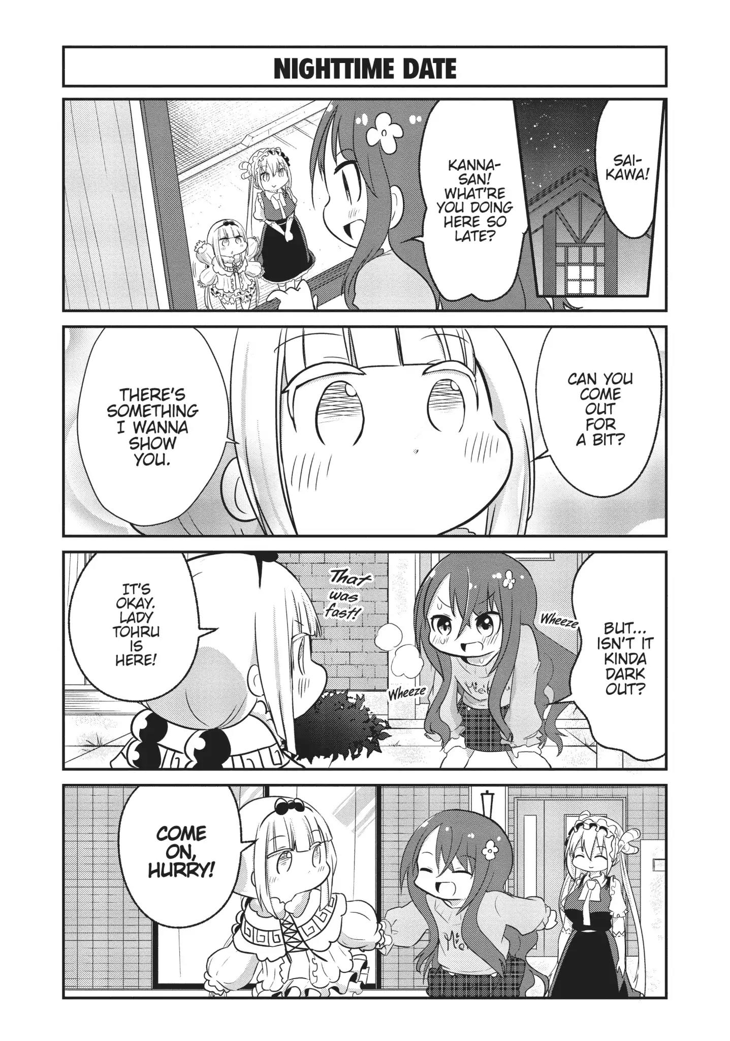 Kobayashi-San Chi No Maid Dragon: Kanna No Nichijou - Vol.6 Chapter 60: Time For Night Blossoms