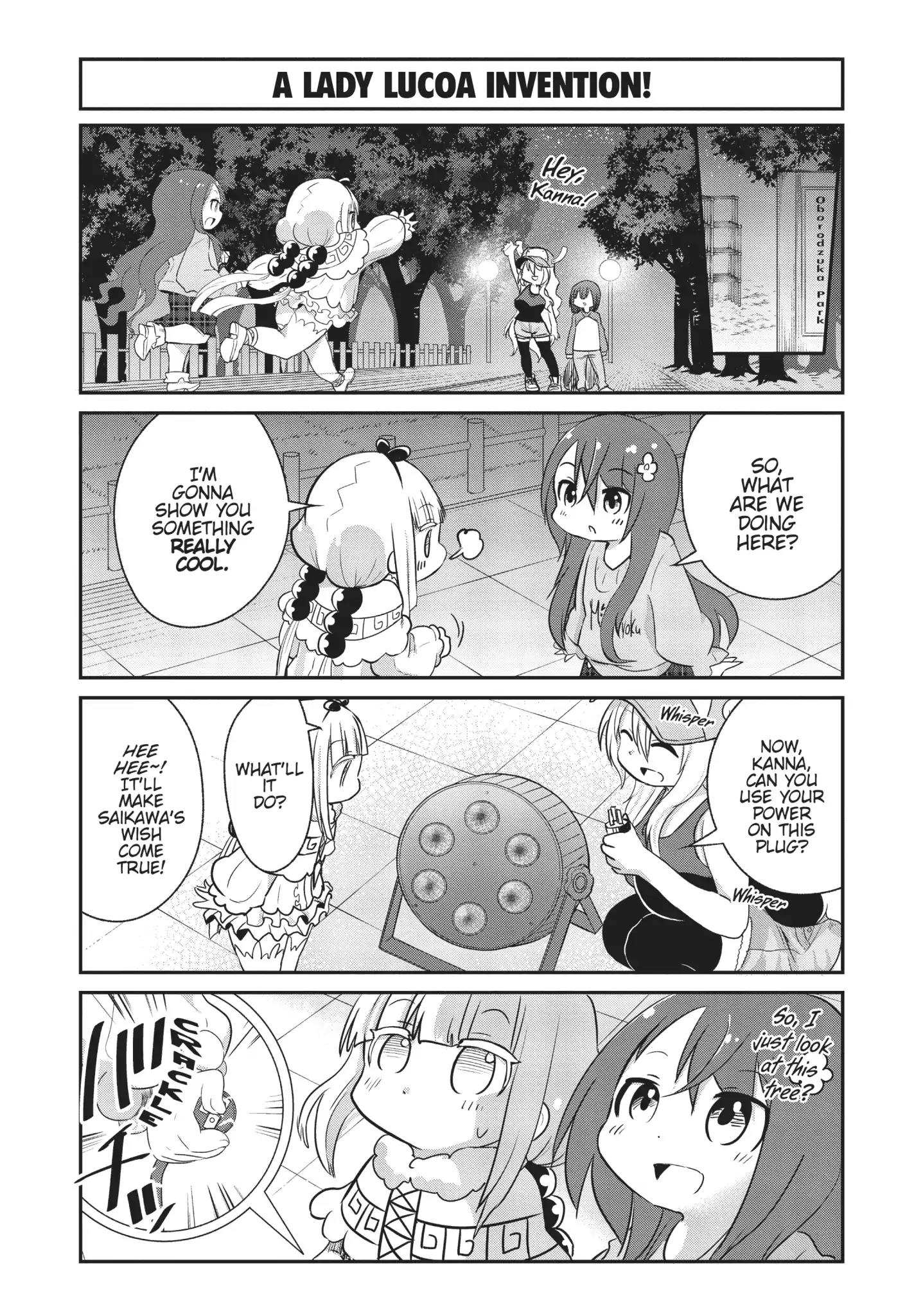 Kobayashi-San Chi No Maid Dragon: Kanna No Nichijou - Vol.6 Chapter 60: Time For Night Blossoms