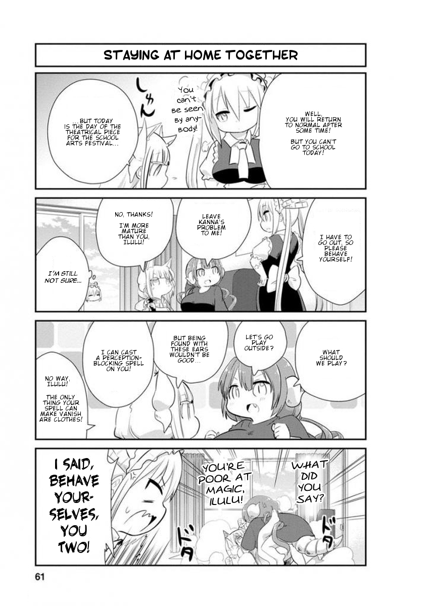 Kobayashi-San Chi No Maid Dragon: Kanna No Nichijou - Chapter 35