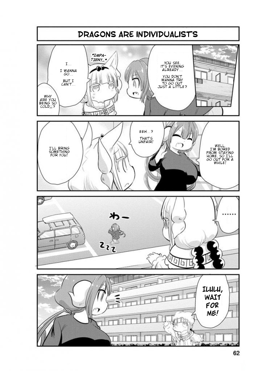 Kobayashi-San Chi No Maid Dragon: Kanna No Nichijou - Chapter 35