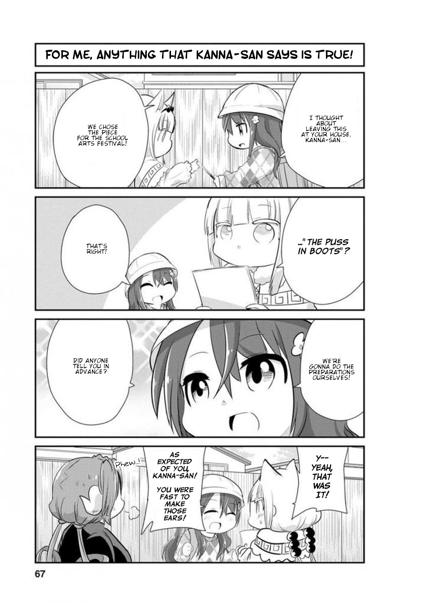 Kobayashi-San Chi No Maid Dragon: Kanna No Nichijou - Chapter 35