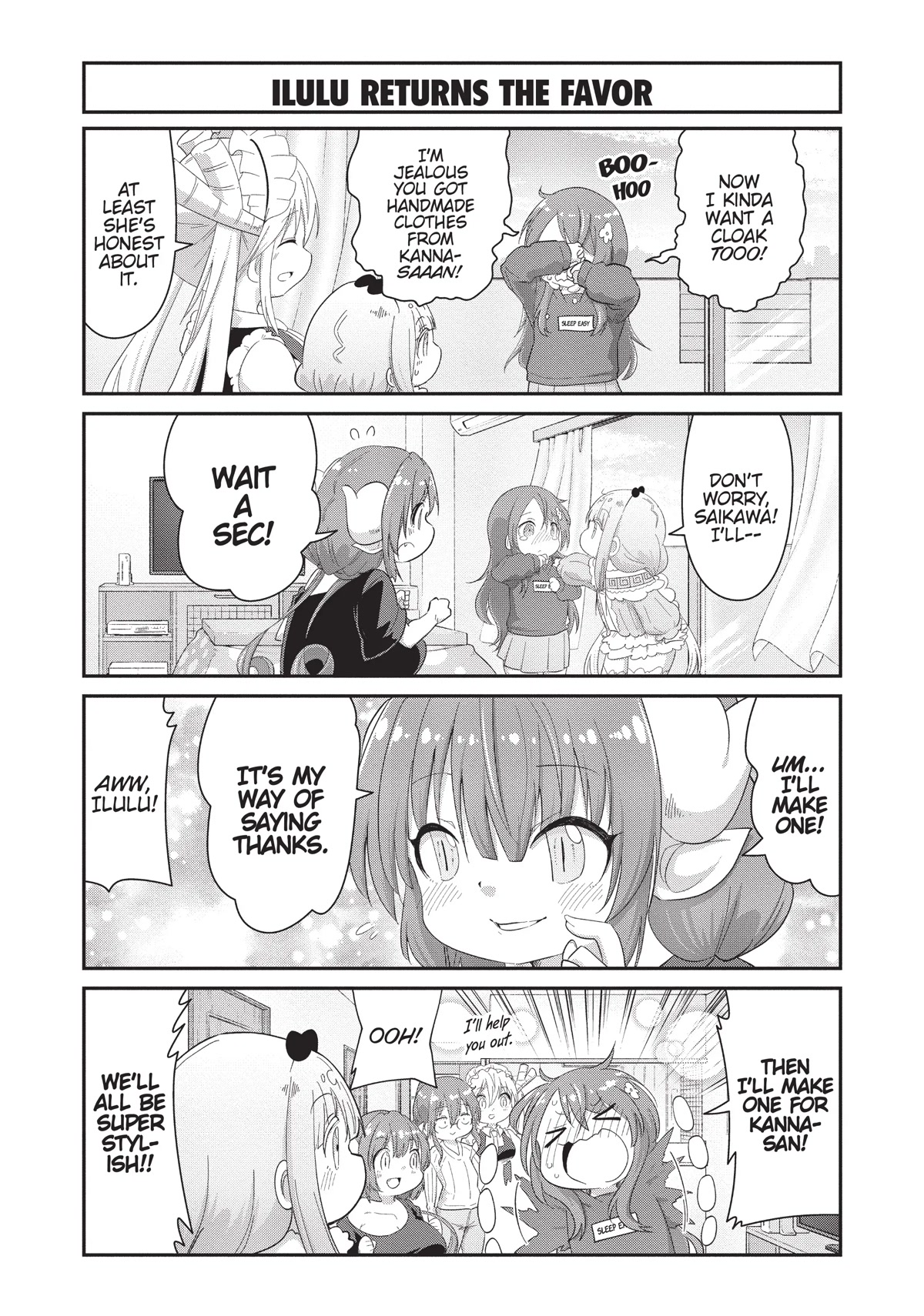 Kobayashi-San Chi No Maid Dragon: Kanna No Nichijou - Chapter 97