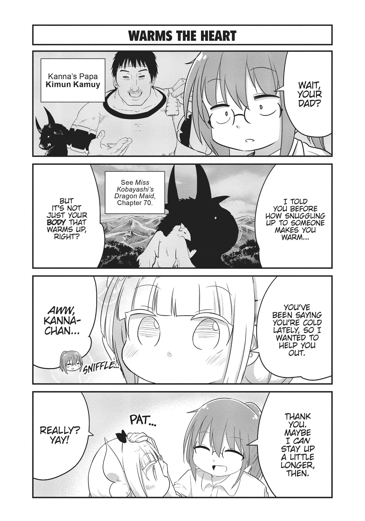 Kobayashi-San Chi No Maid Dragon: Kanna No Nichijou - Chapter 74