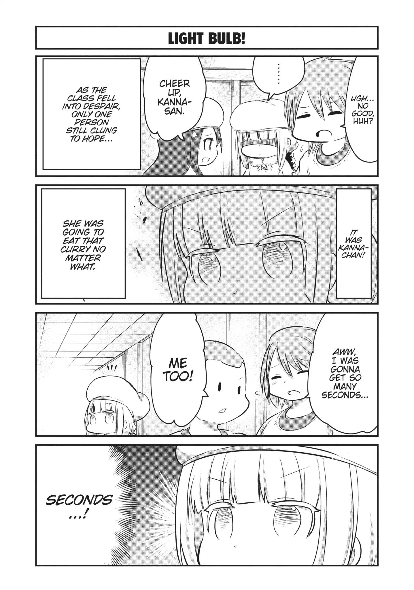 Kobayashi-San Chi No Maid Dragon: Kanna No Nichijou - Vol.6 Chapter 56: Time For School Lunch