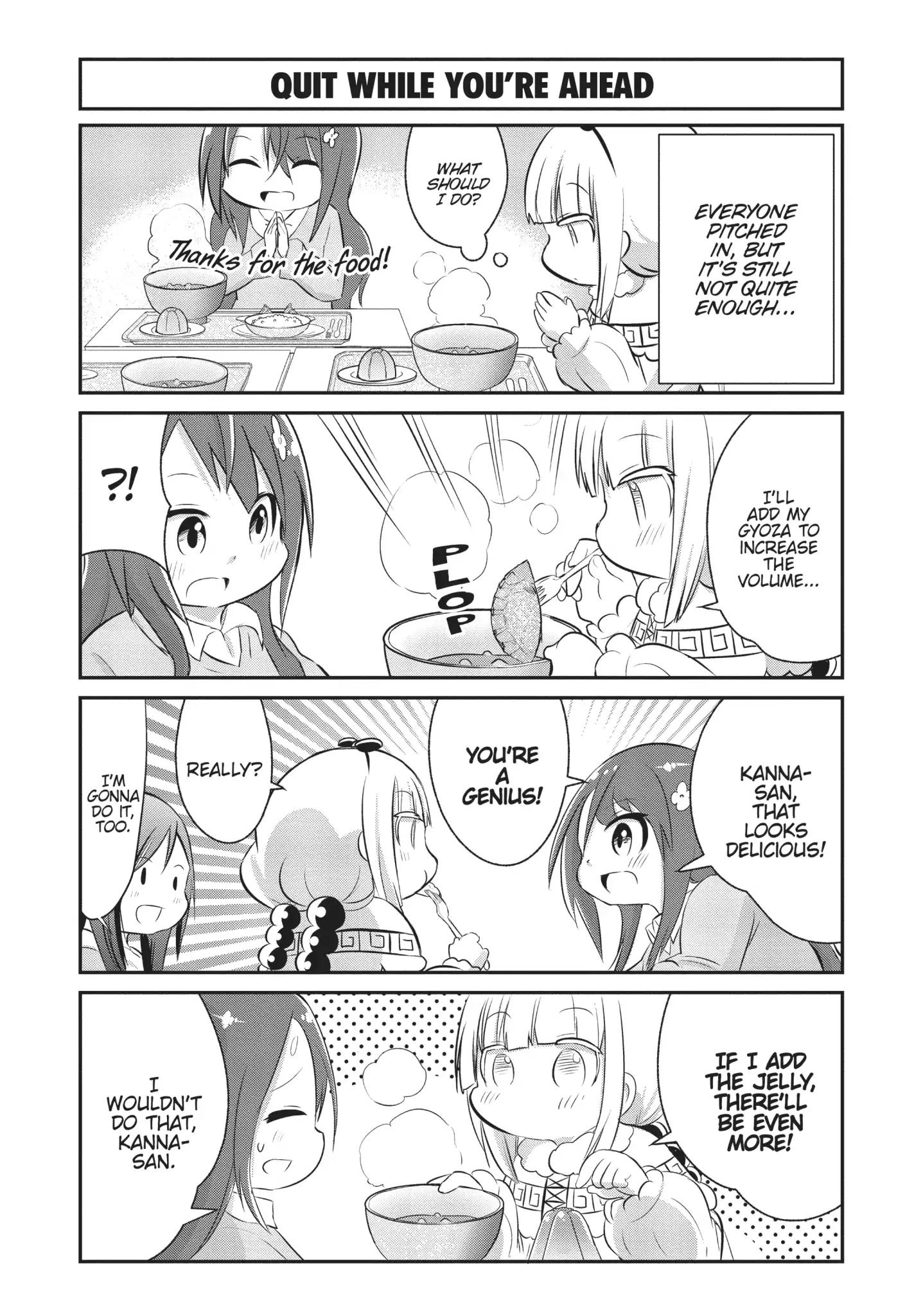 Kobayashi-San Chi No Maid Dragon: Kanna No Nichijou - Vol.6 Chapter 56: Time For School Lunch