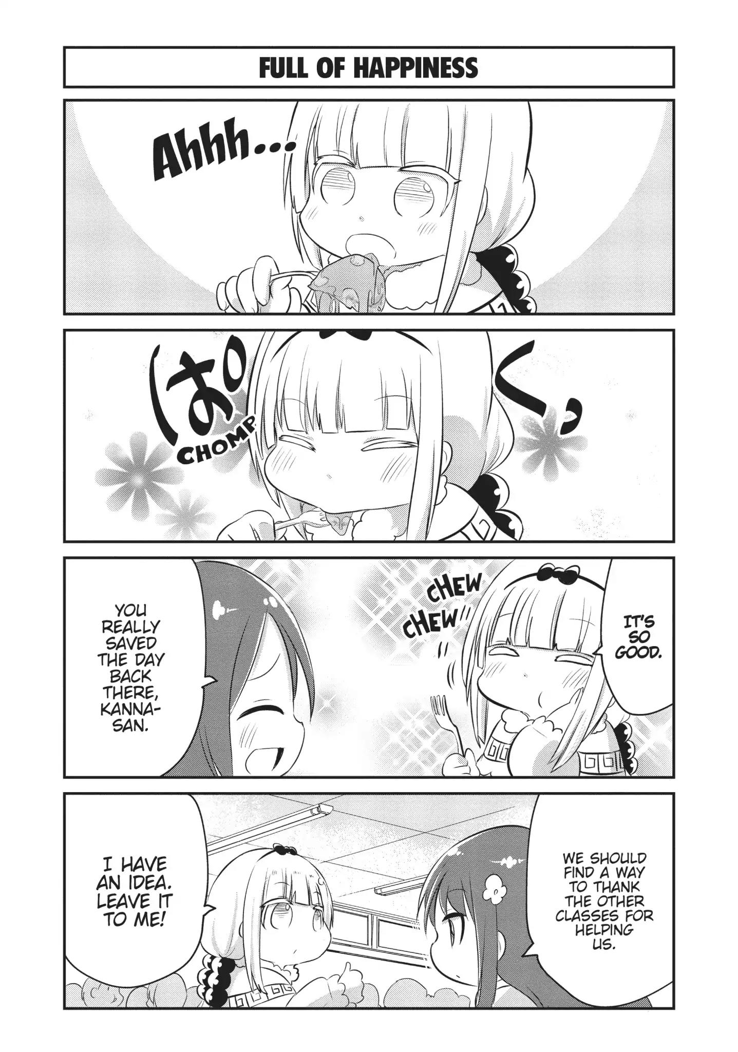 Kobayashi-San Chi No Maid Dragon: Kanna No Nichijou - Vol.6 Chapter 56: Time For School Lunch