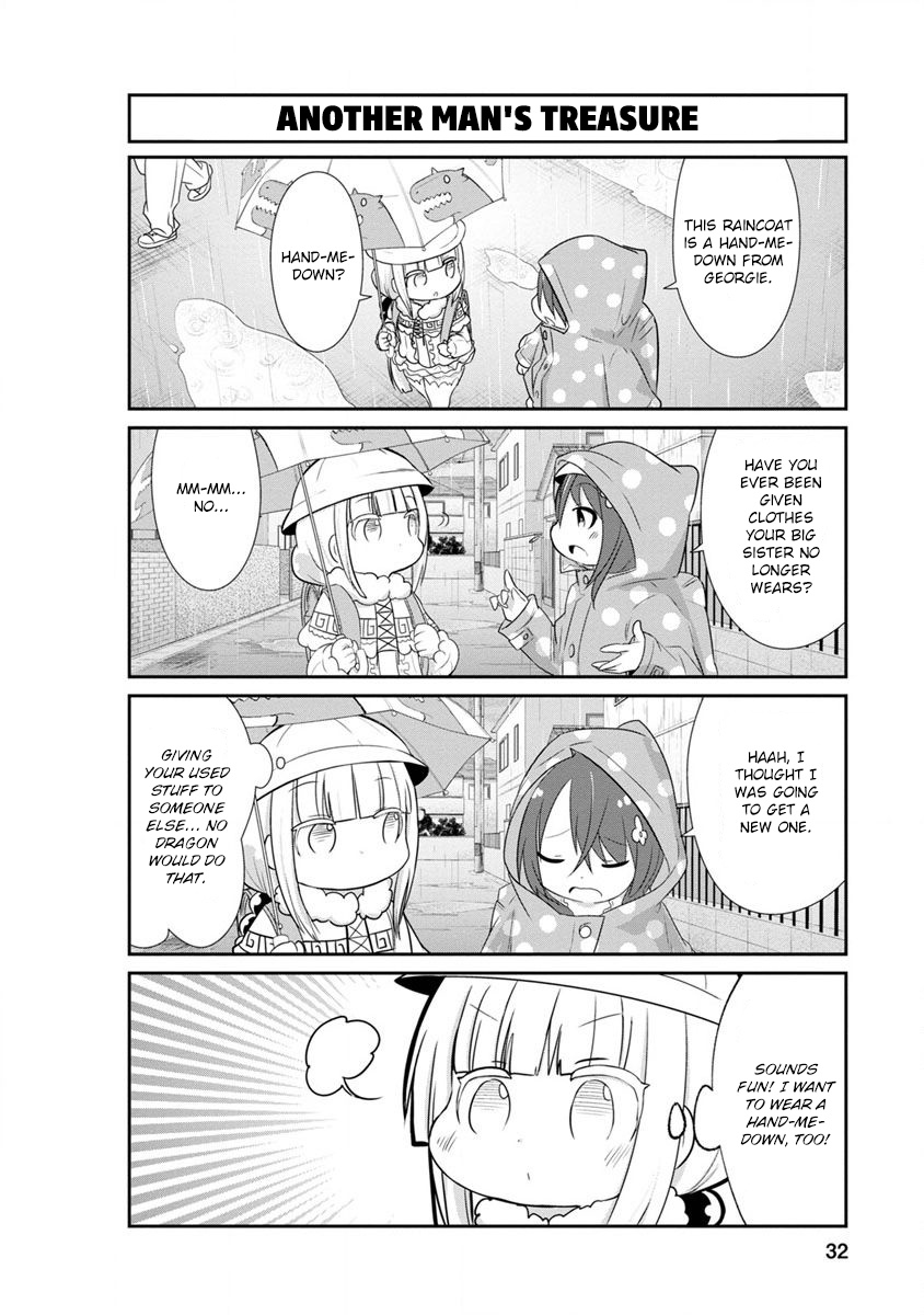 Kobayashi-San Chi No Maid Dragon: Kanna No Nichijou - Vol.7 Chapter 63: Raincoats Time