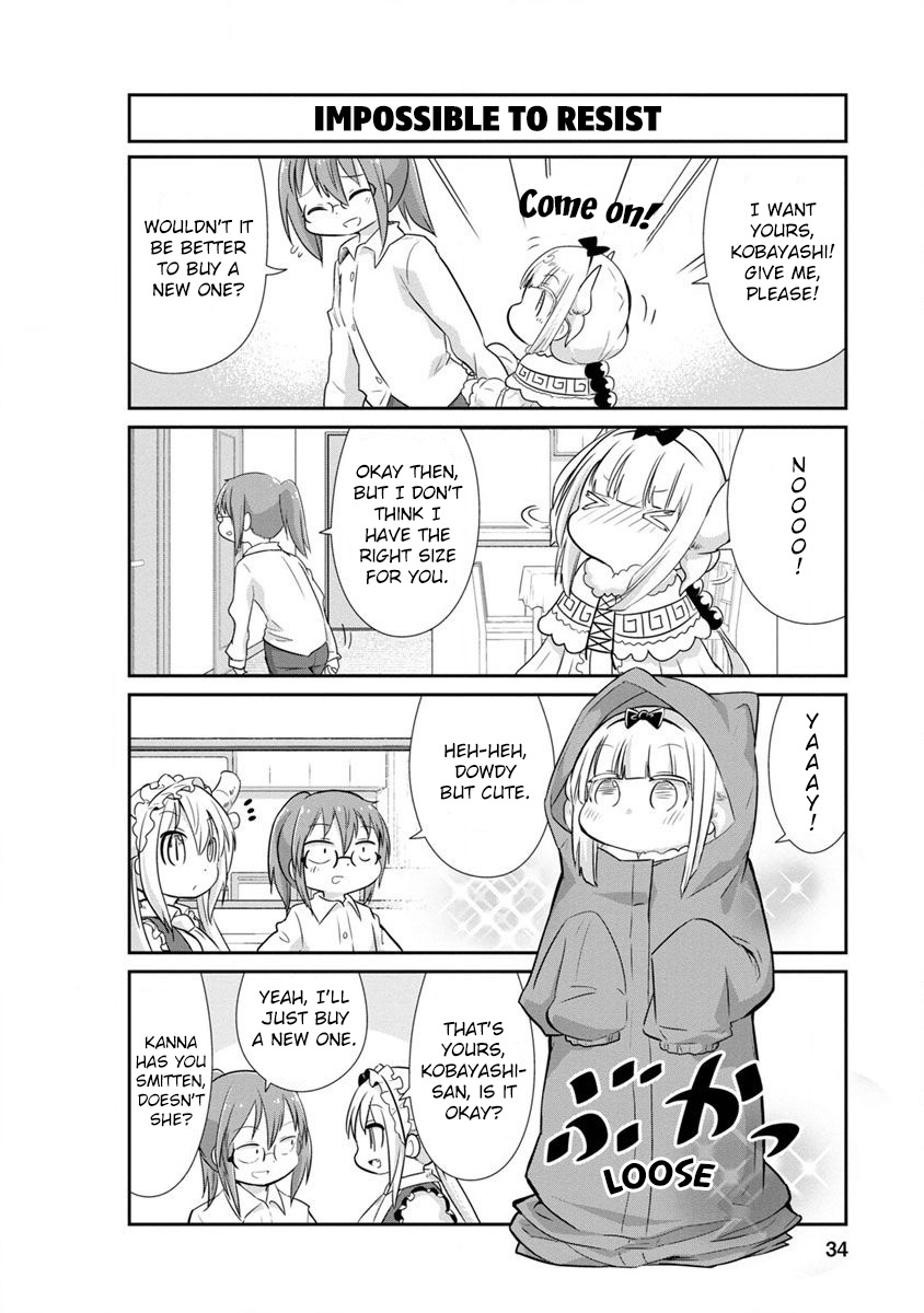 Kobayashi-San Chi No Maid Dragon: Kanna No Nichijou - Vol.7 Chapter 63: Raincoats Time