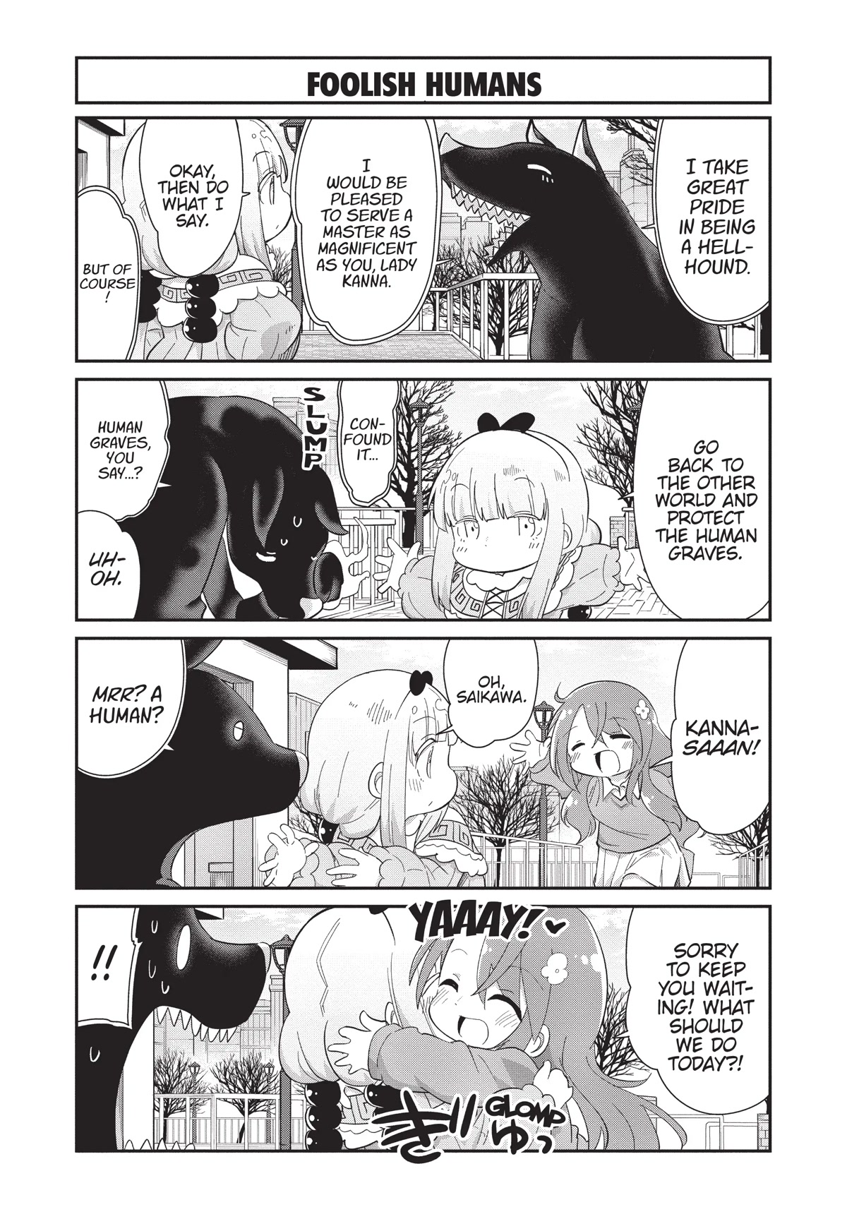 Kobayashi-San Chi No Maid Dragon: Kanna No Nichijou - Chapter 95