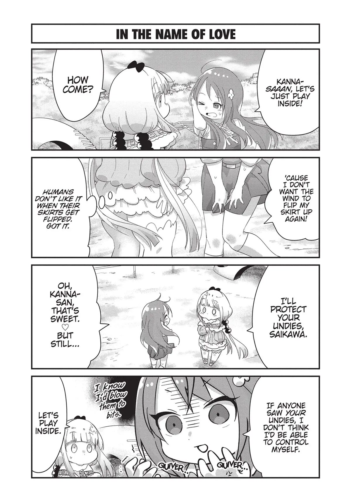 Kobayashi-San Chi No Maid Dragon: Kanna No Nichijou - Chapter 84