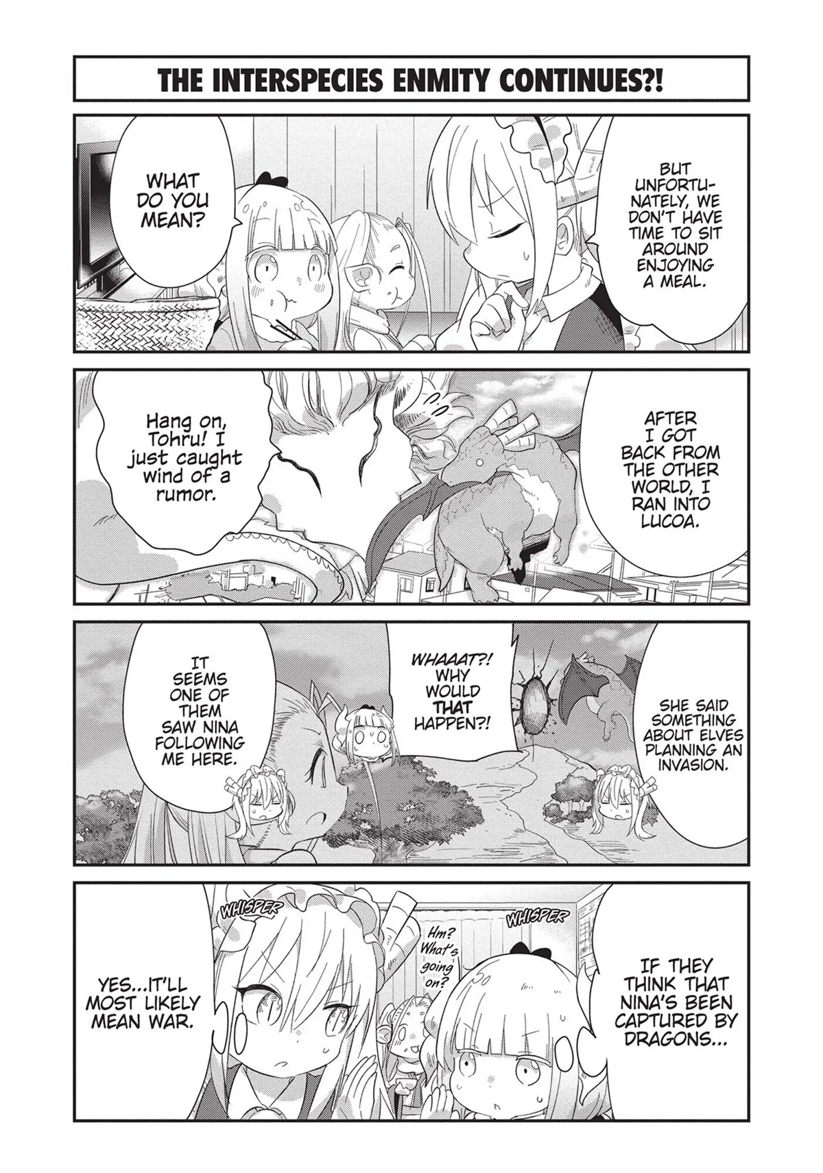 Kobayashi-San Chi No Maid Dragon: Kanna No Nichijou - Chapter 86