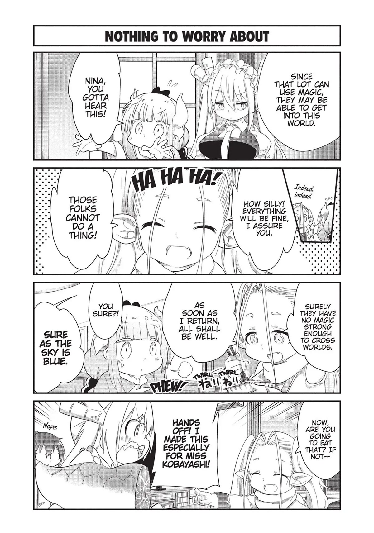 Kobayashi-San Chi No Maid Dragon: Kanna No Nichijou - Chapter 86