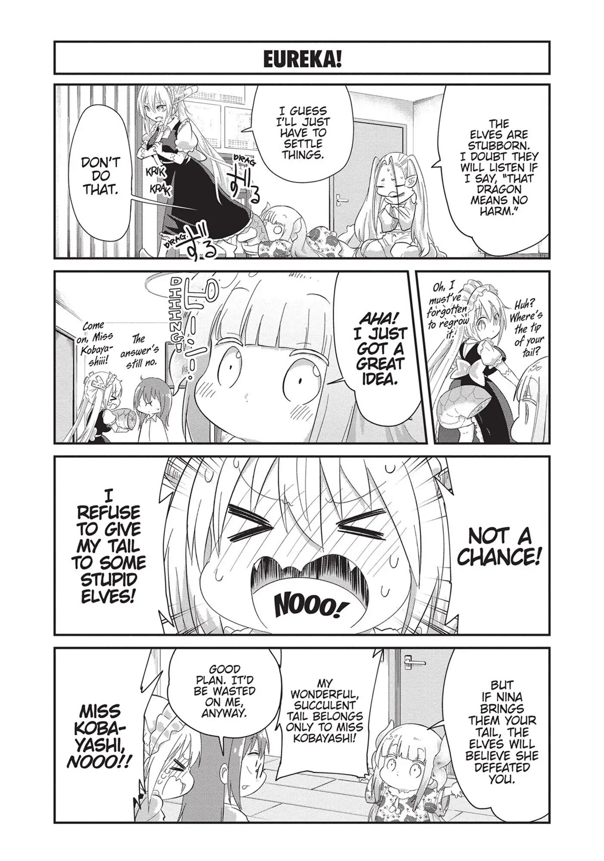 Kobayashi-San Chi No Maid Dragon: Kanna No Nichijou - Chapter 86