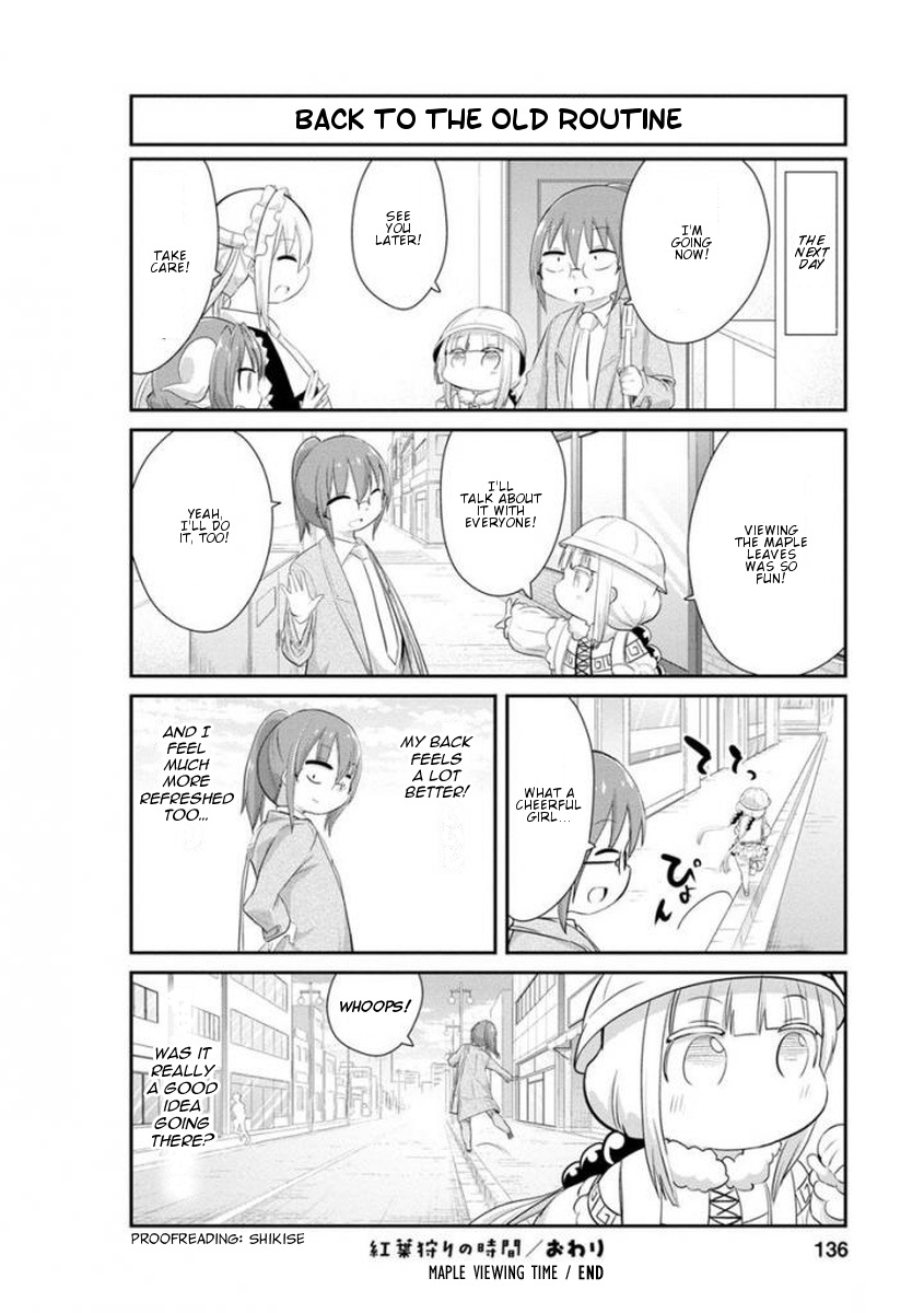 Kobayashi-San Chi No Maid Dragon: Kanna No Nichijou - Chapter 40