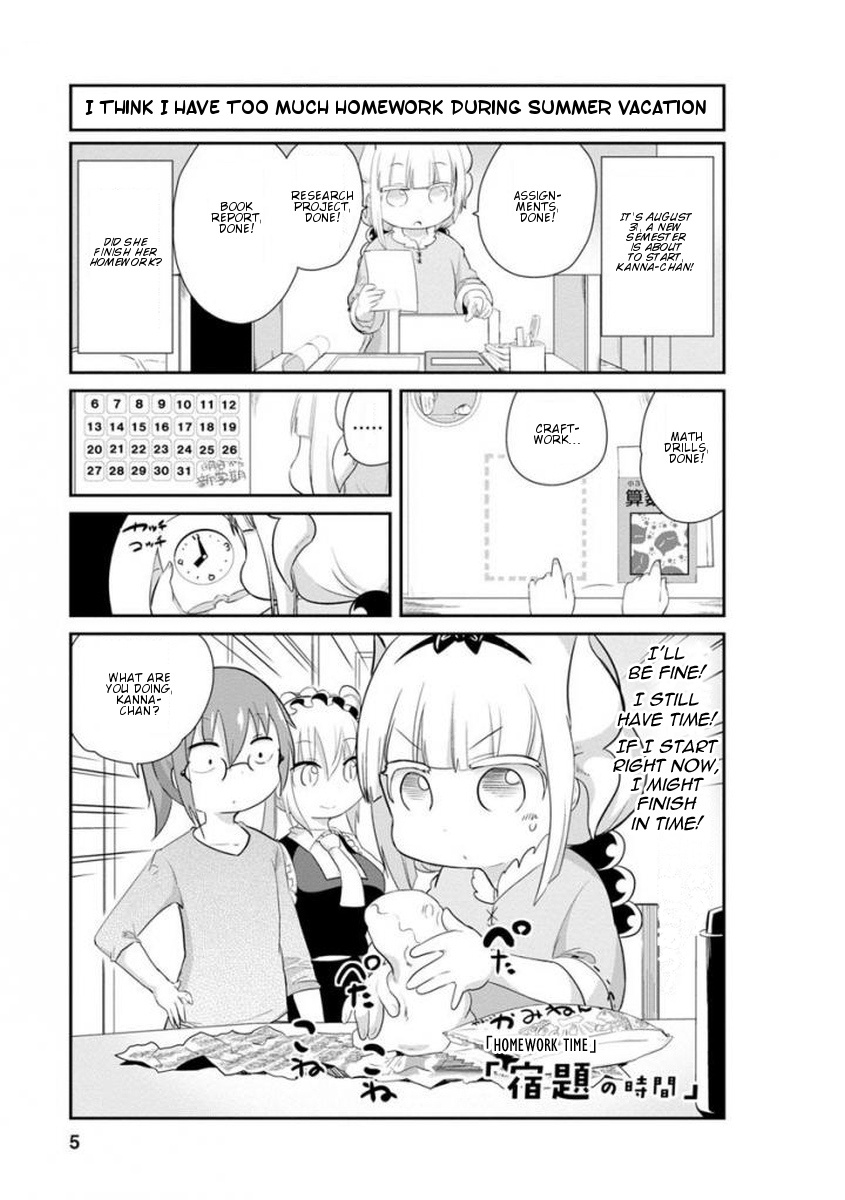 Kobayashi-San Chi No Maid Dragon: Kanna No Nichijou - Chapter 31