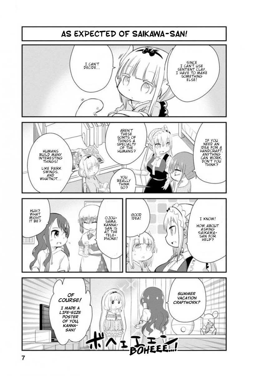 Kobayashi-San Chi No Maid Dragon: Kanna No Nichijou - Chapter 31