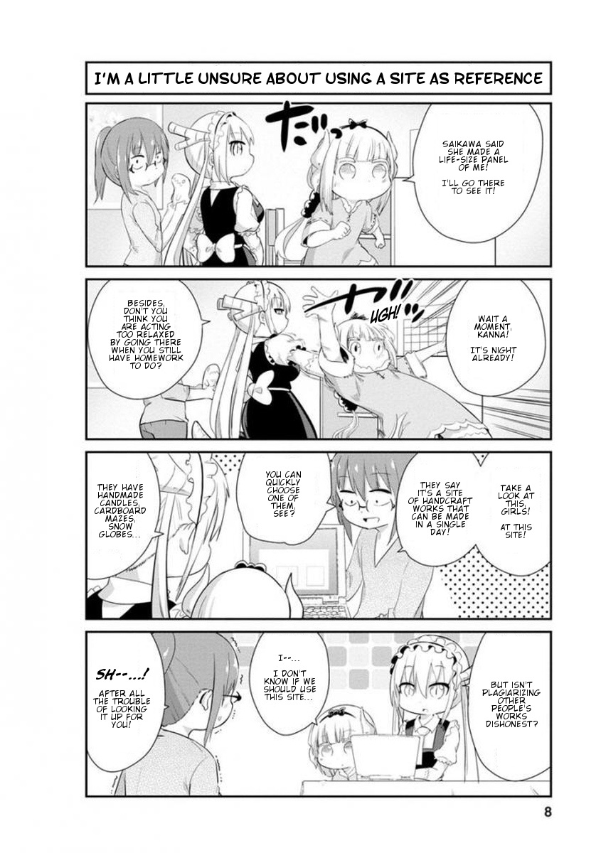 Kobayashi-San Chi No Maid Dragon: Kanna No Nichijou - Chapter 31