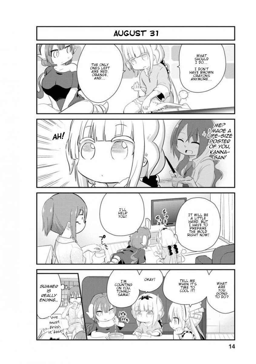 Kobayashi-San Chi No Maid Dragon: Kanna No Nichijou - Chapter 31