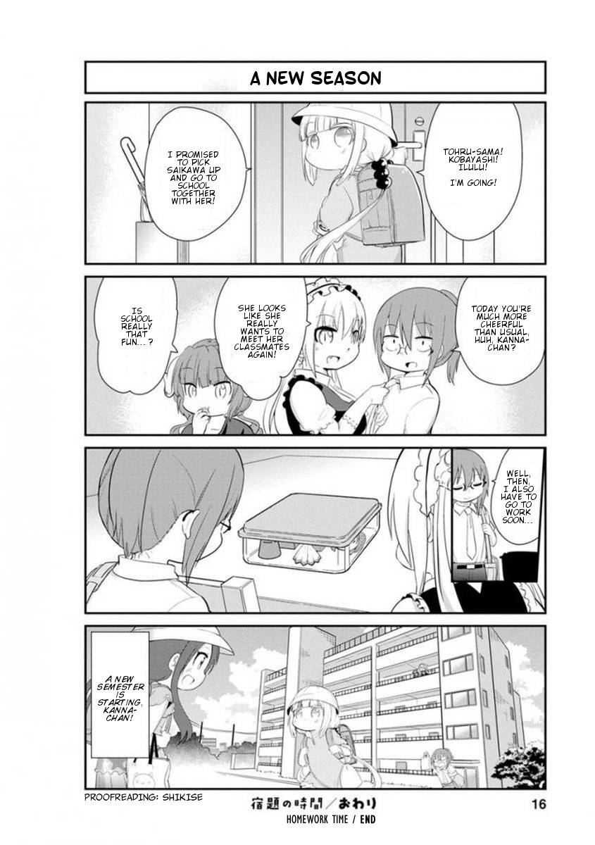 Kobayashi-San Chi No Maid Dragon: Kanna No Nichijou - Chapter 31