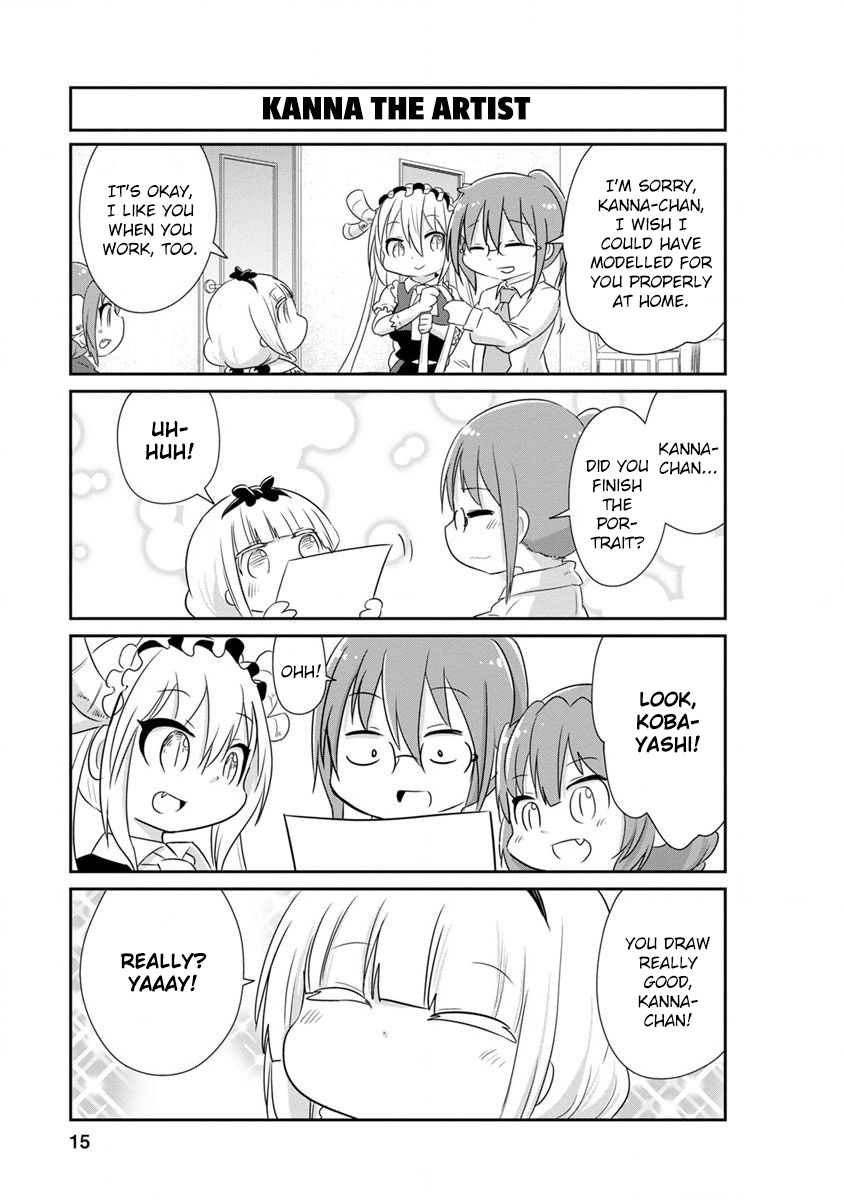 Kobayashi-San Chi No Maid Dragon: Kanna No Nichijou - Vol.7 Chapter 61: Drawing Time