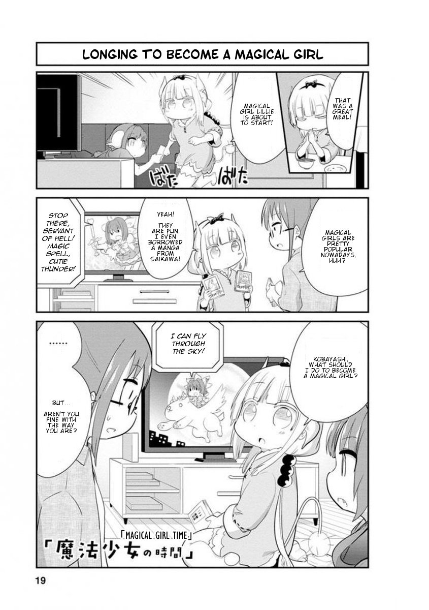 Kobayashi-San Chi No Maid Dragon: Kanna No Nichijou - Chapter 32