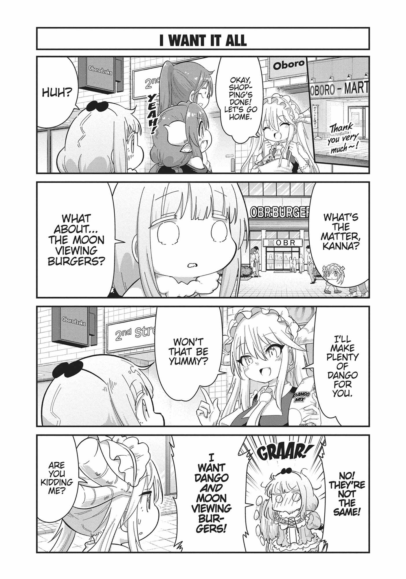 Kobayashi-San Chi No Maid Dragon: Kanna No Nichijou - Chapter 107