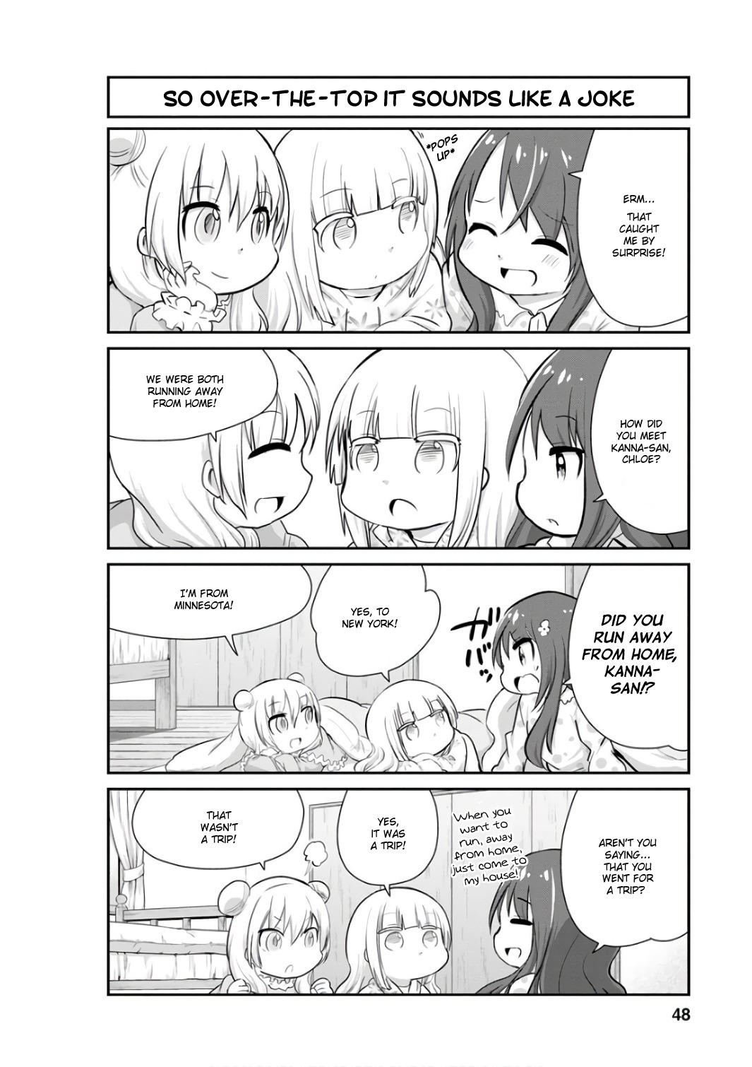 Kobayashi-San Chi No Maid Dragon: Kanna No Nichijou - Chapter 44: Chloe S Time Ii