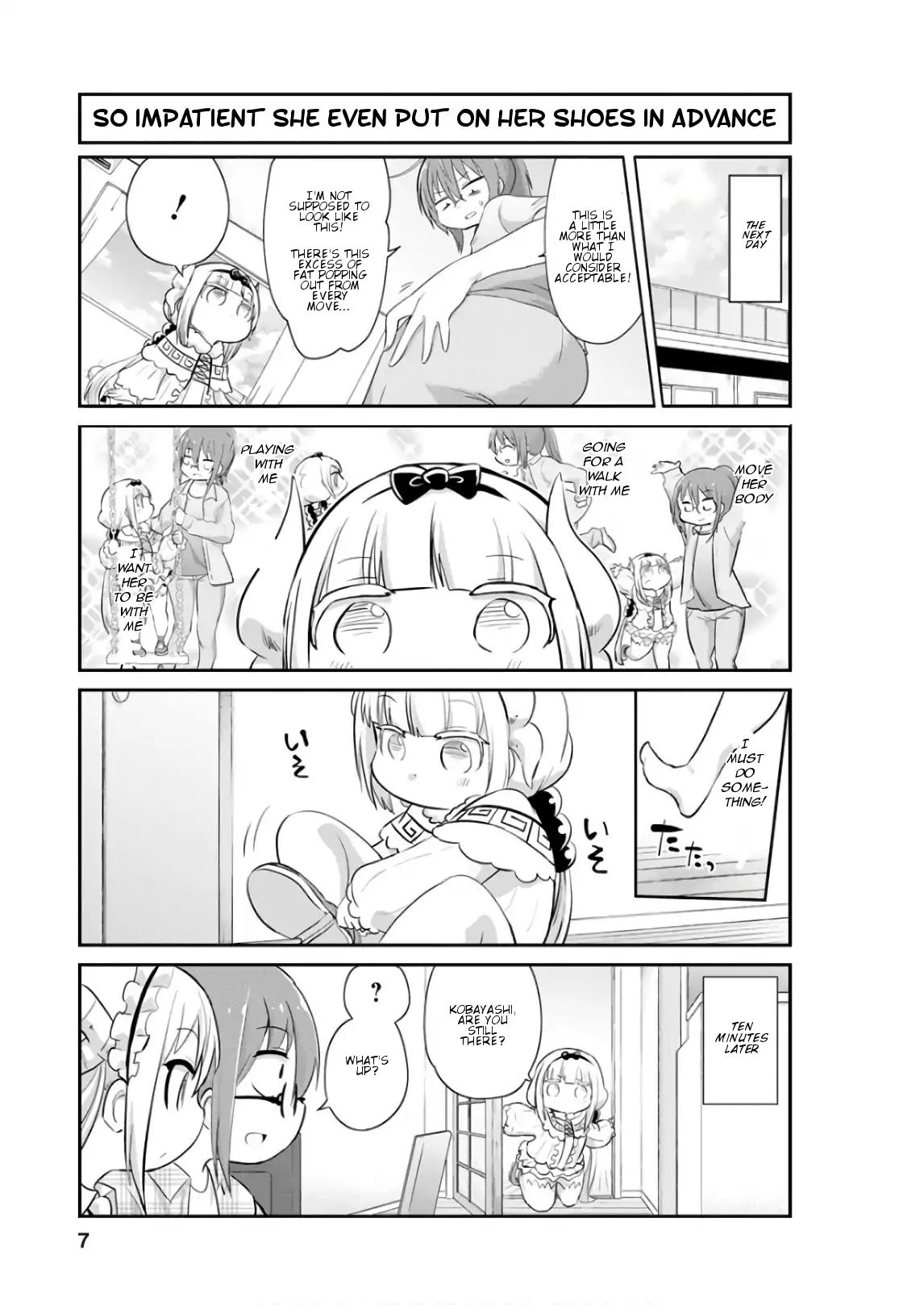 Kobayashi-San Chi No Maid Dragon: Kanna No Nichijou - Vol.6 Chapter 51