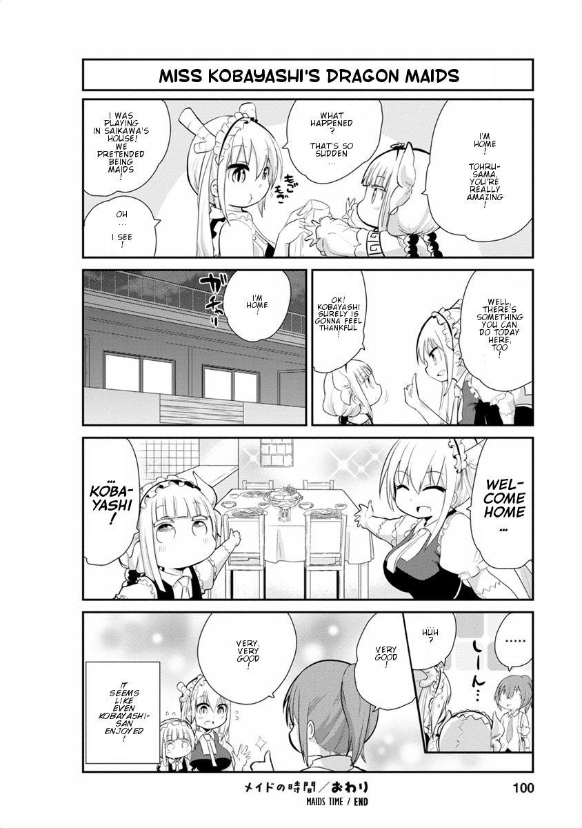 Kobayashi-San Chi No Maid Dragon: Kanna No Nichijou - Chapter 017