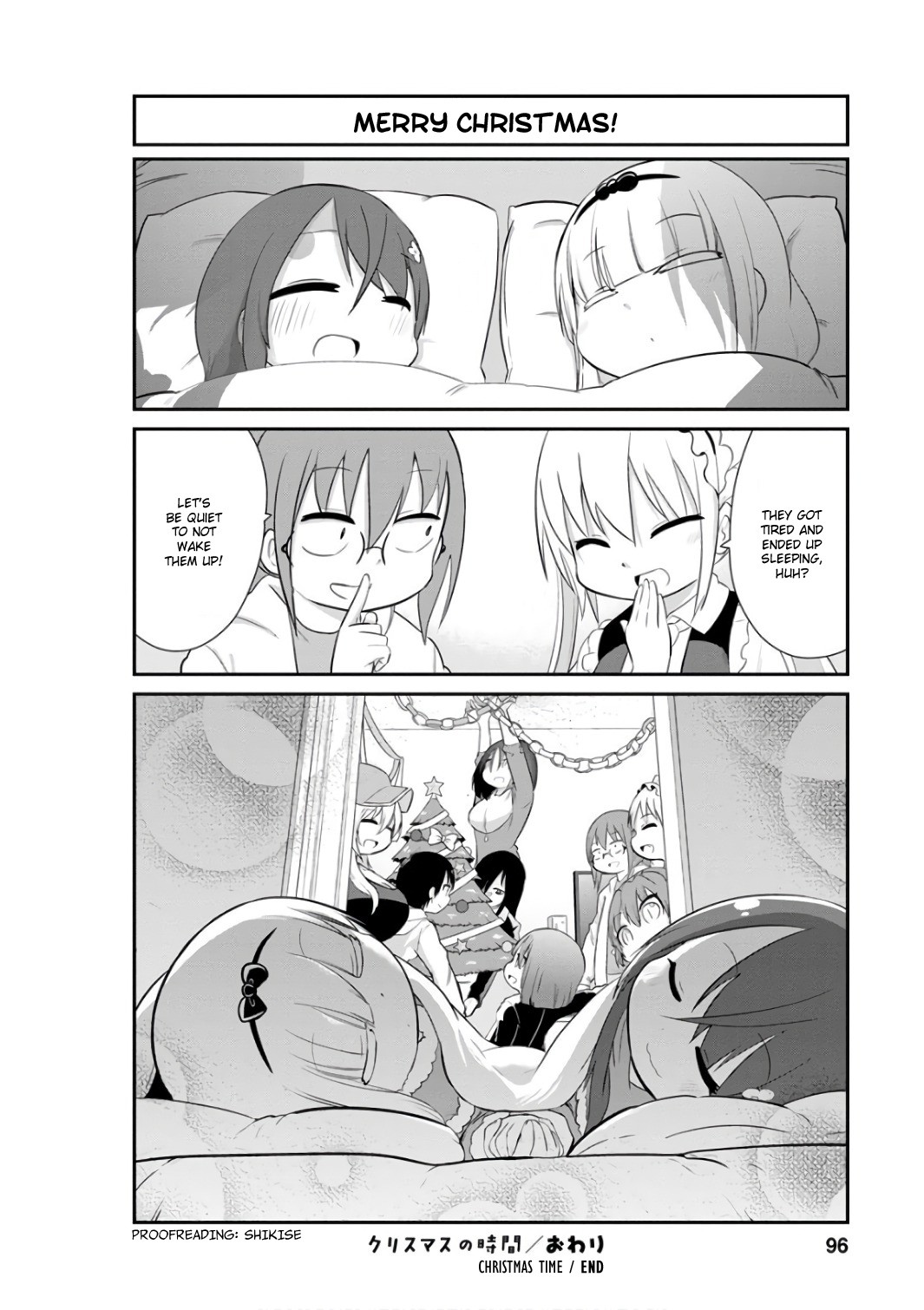 Kobayashi-San Chi No Maid Dragon: Kanna No Nichijou - Chapter 47: Christmas Time