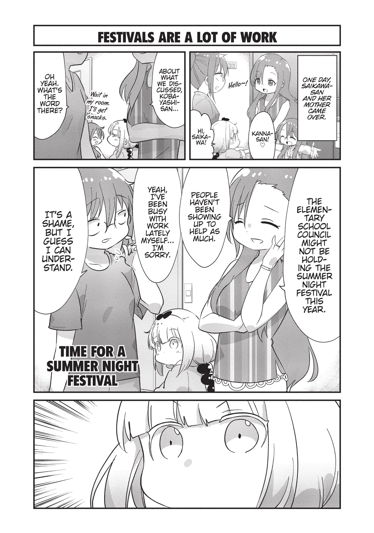 Kobayashi-San Chi No Maid Dragon: Kanna No Nichijou - Chapter 88