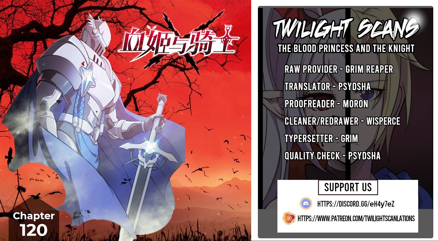 The Blood Princess And The Knight - Chapter 120