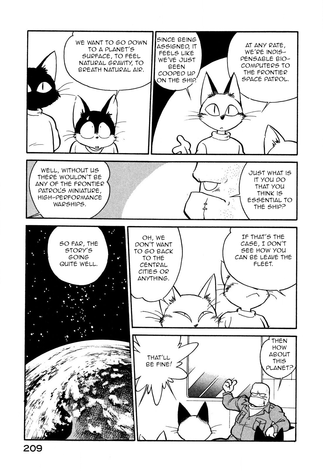 Space Family Carlvinson - Vol.6 Chapter 72: Cat's Eye