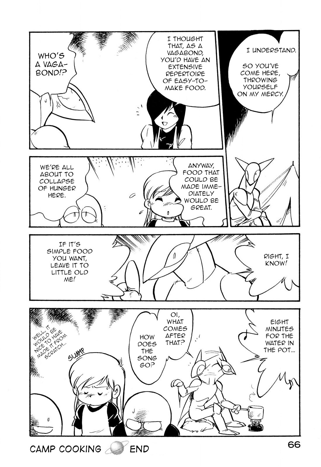 Space Family Carlvinson - Vol.8 Chapter 90: Camp Cooking