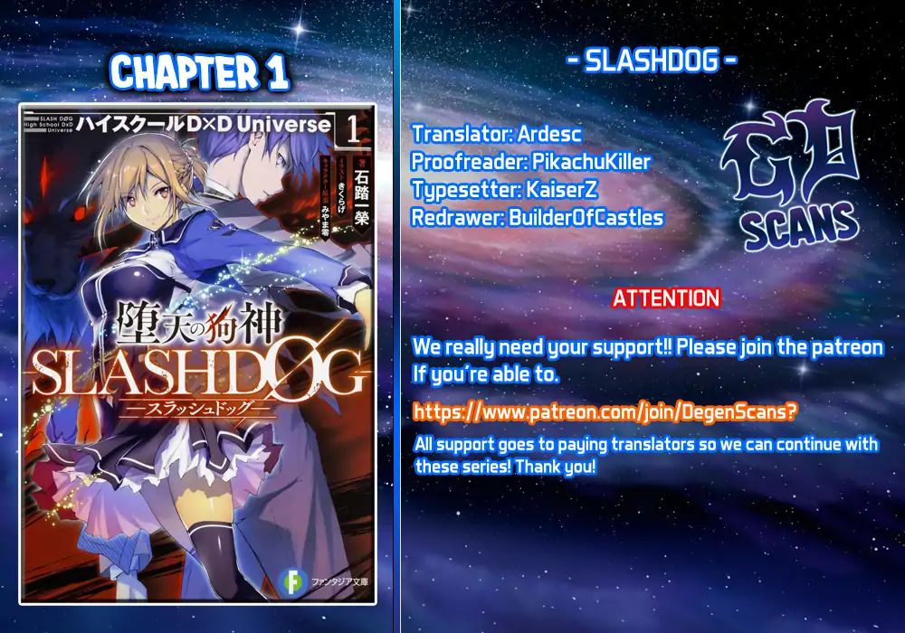 The Fallen Dog God -Slashdøg- - Vol.1 Chapter 1