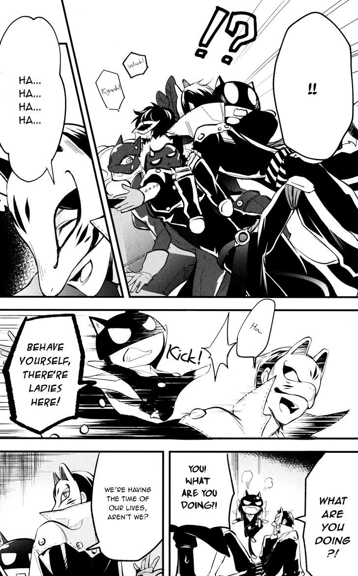 Persona 5 Comic Anthology - Vol.2 Chapter 9 : Otomegokoro To Tennen