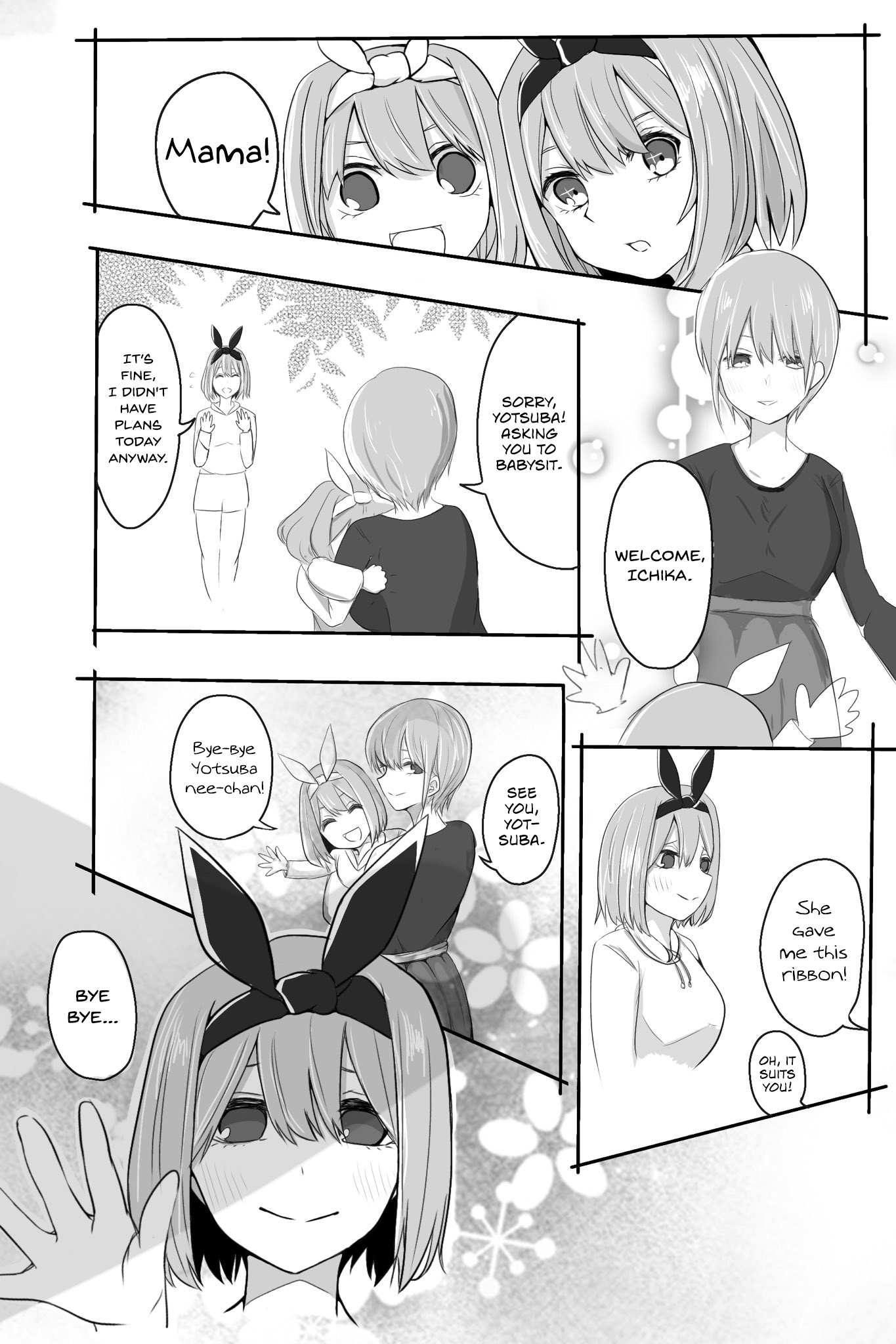 5Toubun No Hanayome - Yotsuba Doujins - Chapter : [ぬっか] Labour Thanksgiving Drawing