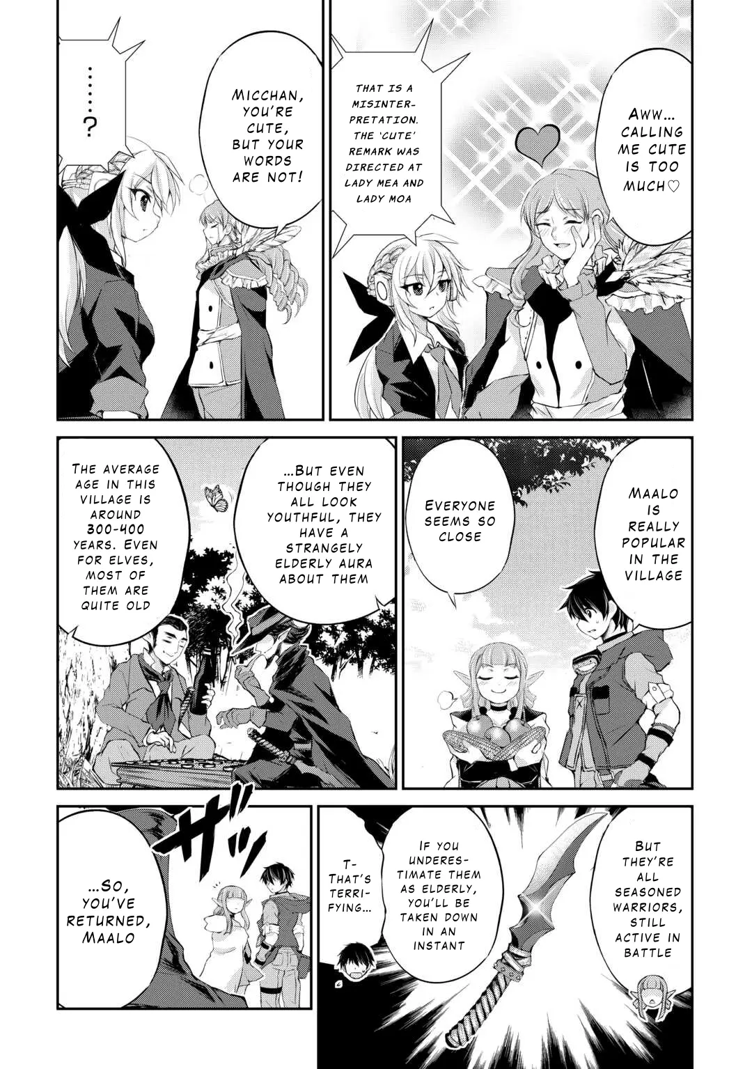 Ohitoyoshi Shokunin No Burari Isekai Tabi - Vol.5 Chapter 35: Return To The Centrius Tree Nation