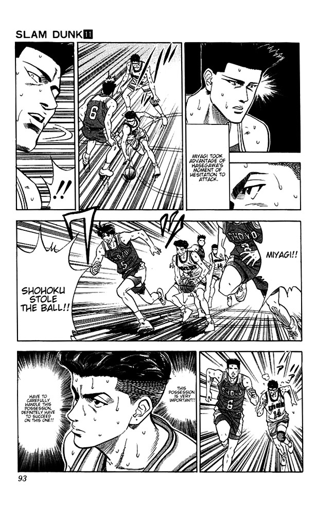 Slam Dunk - Vol.11 Chapter 94 : Damn Bastard