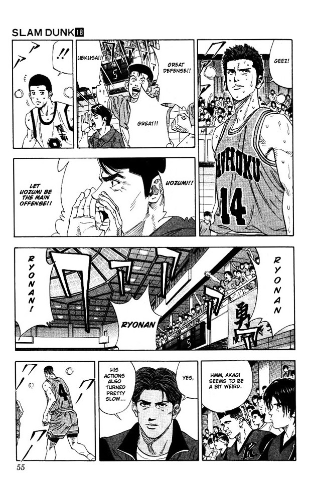 Slam Dunk - Vol.18 Chapter 155 : Howl Of An Ape