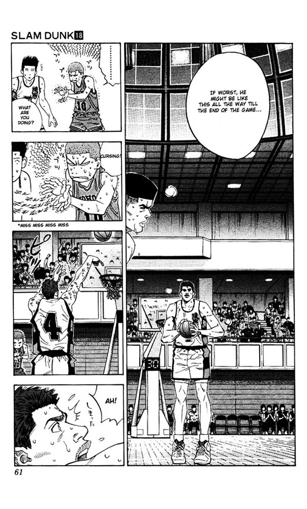 Slam Dunk - Vol.18 Chapter 155 : Howl Of An Ape