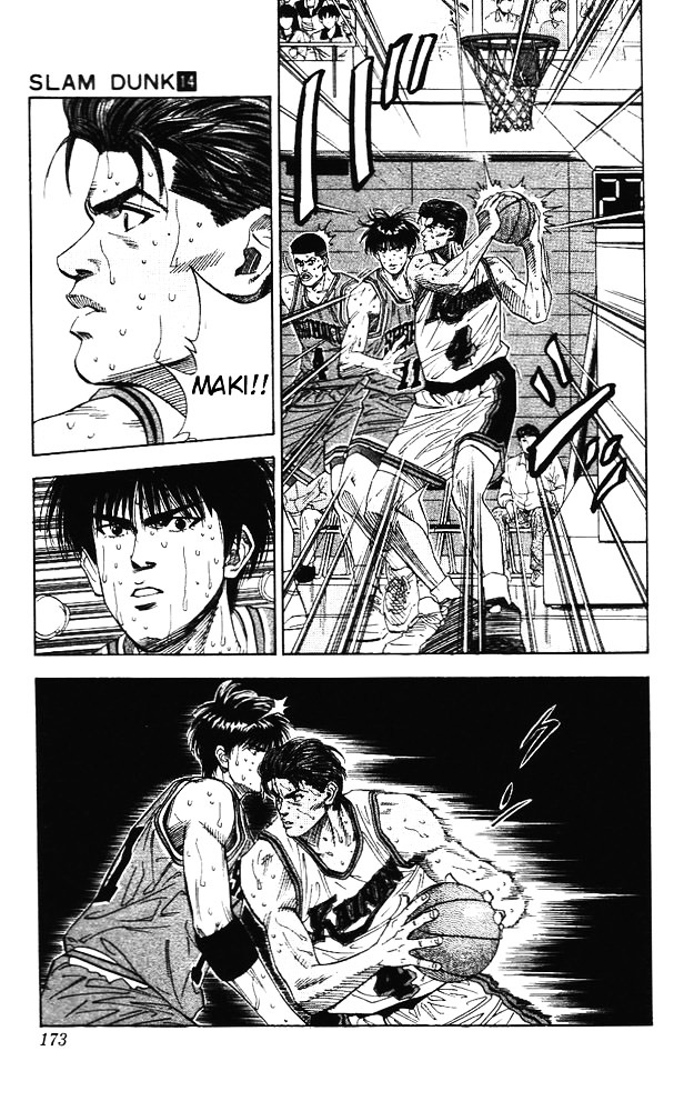 Slam Dunk - Vol.14 Chapter 125 : A Guy With Strong Endurance