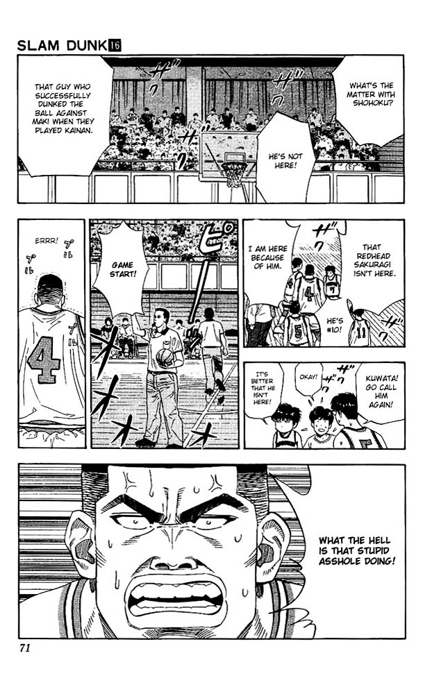 Slam Dunk - Vol.16 Chapter 138 : Survival Game