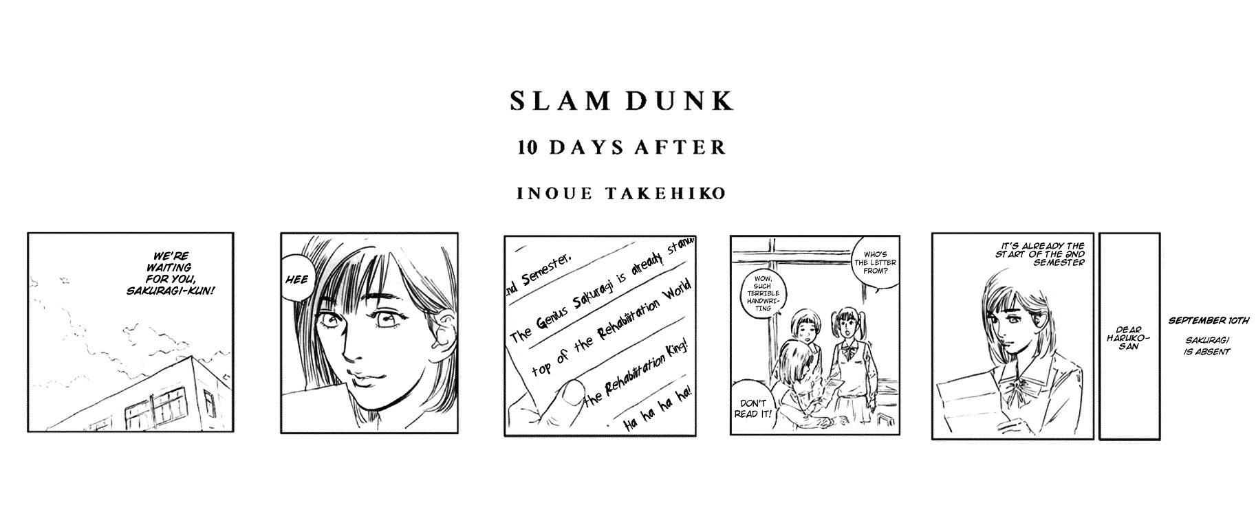 Slam Dunk - Chapter Oneshot : 10 Days After