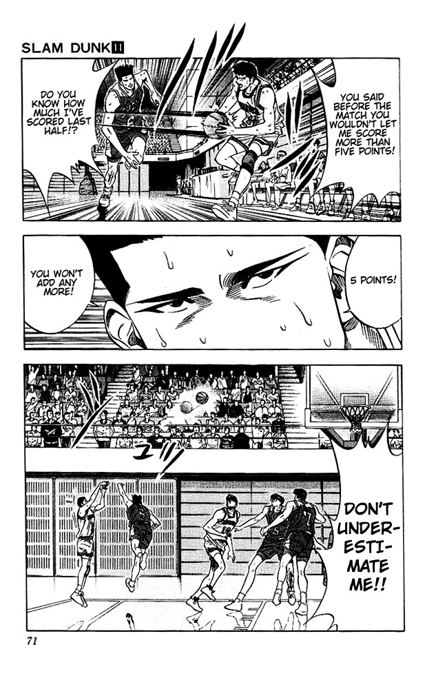 Slam Dunk - Vol.11 Chapter 93 : Mitsui S Limit Break