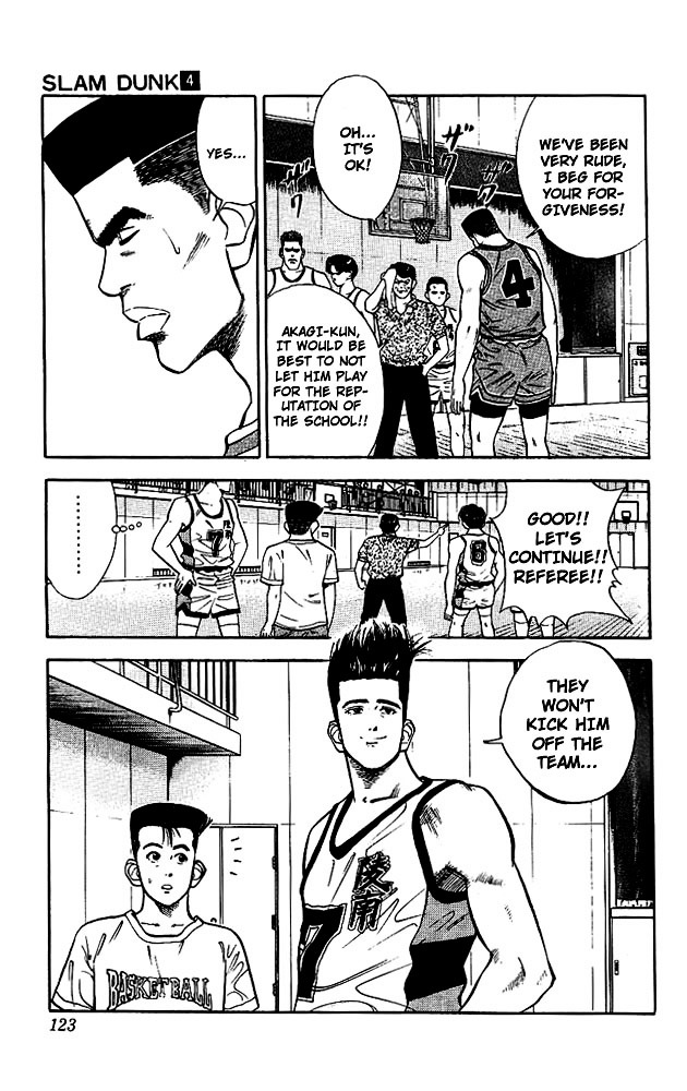 Slam Dunk - Vol.4 Chapter 32 : Dangerous Person