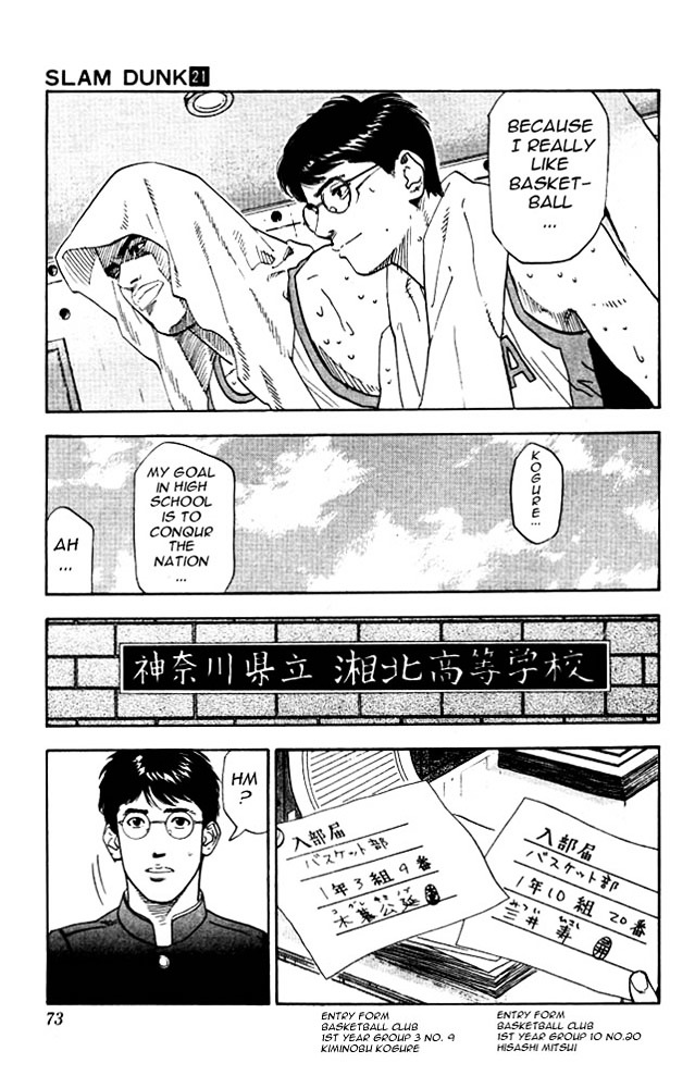 Slam Dunk - Vol.21 Chapter 183 : Megane-Kun