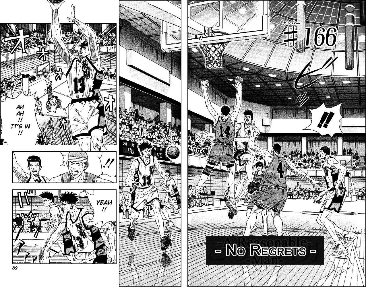 Slam Dunk - Vol.19 Chapter 166 : No Regrets