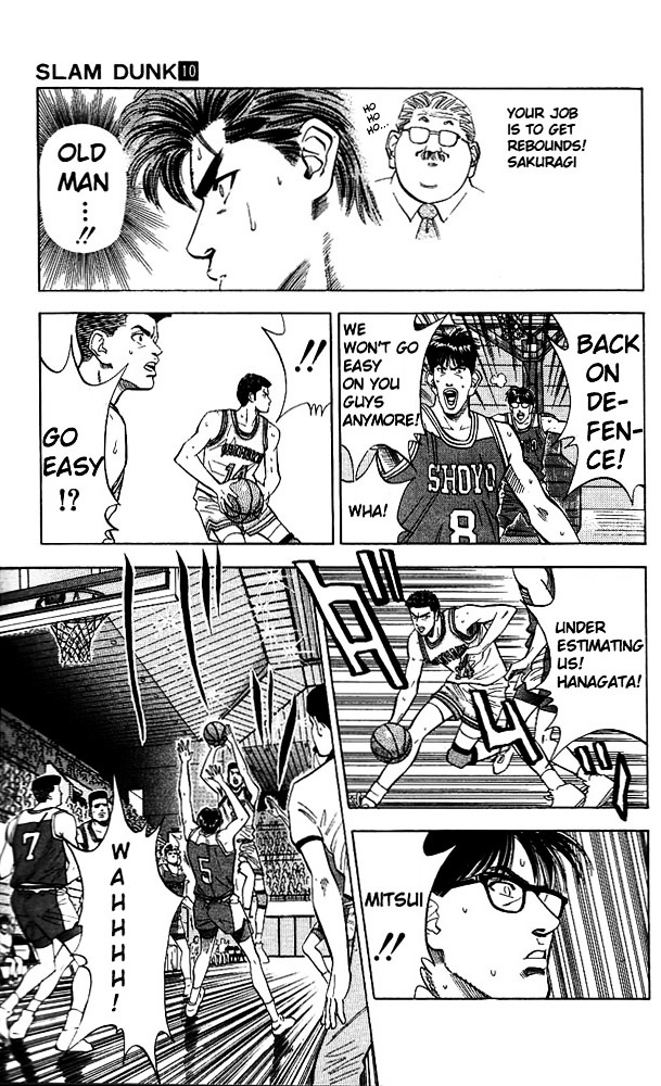 Slam Dunk - Vol.10 Chapter 87 : First Half Ending