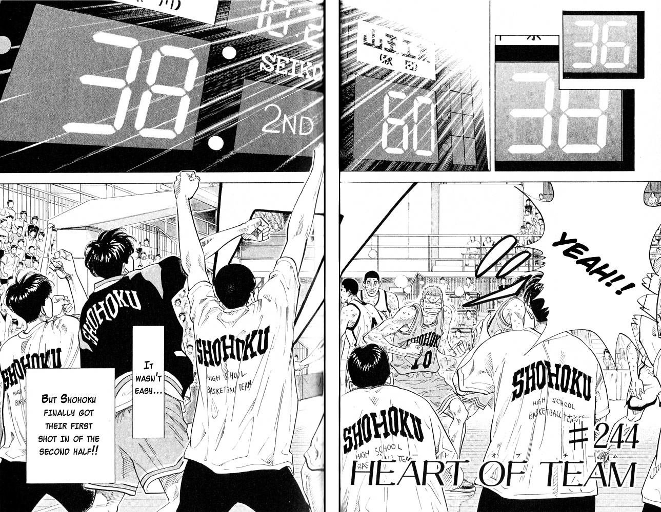 Slam Dunk - Vol.28 Chapter 244 : Heart Of Team